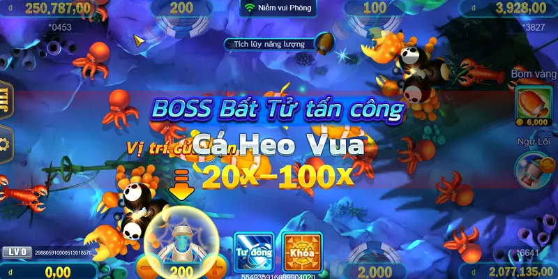 Bắn cá SA88 Trò chơi bắn cá hấp dẫn